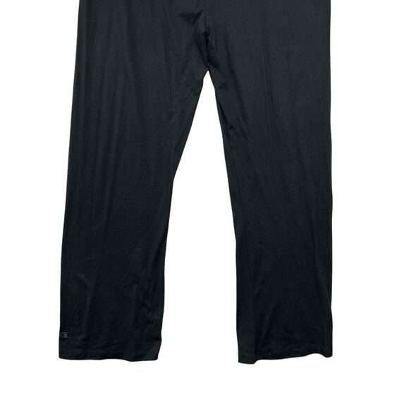 Champion Sweatpants Women's‎ Size XL Black Authentic Lightweight Jersey Comfy - Picture 7 of 11